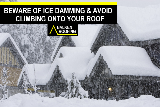 roof ice damming