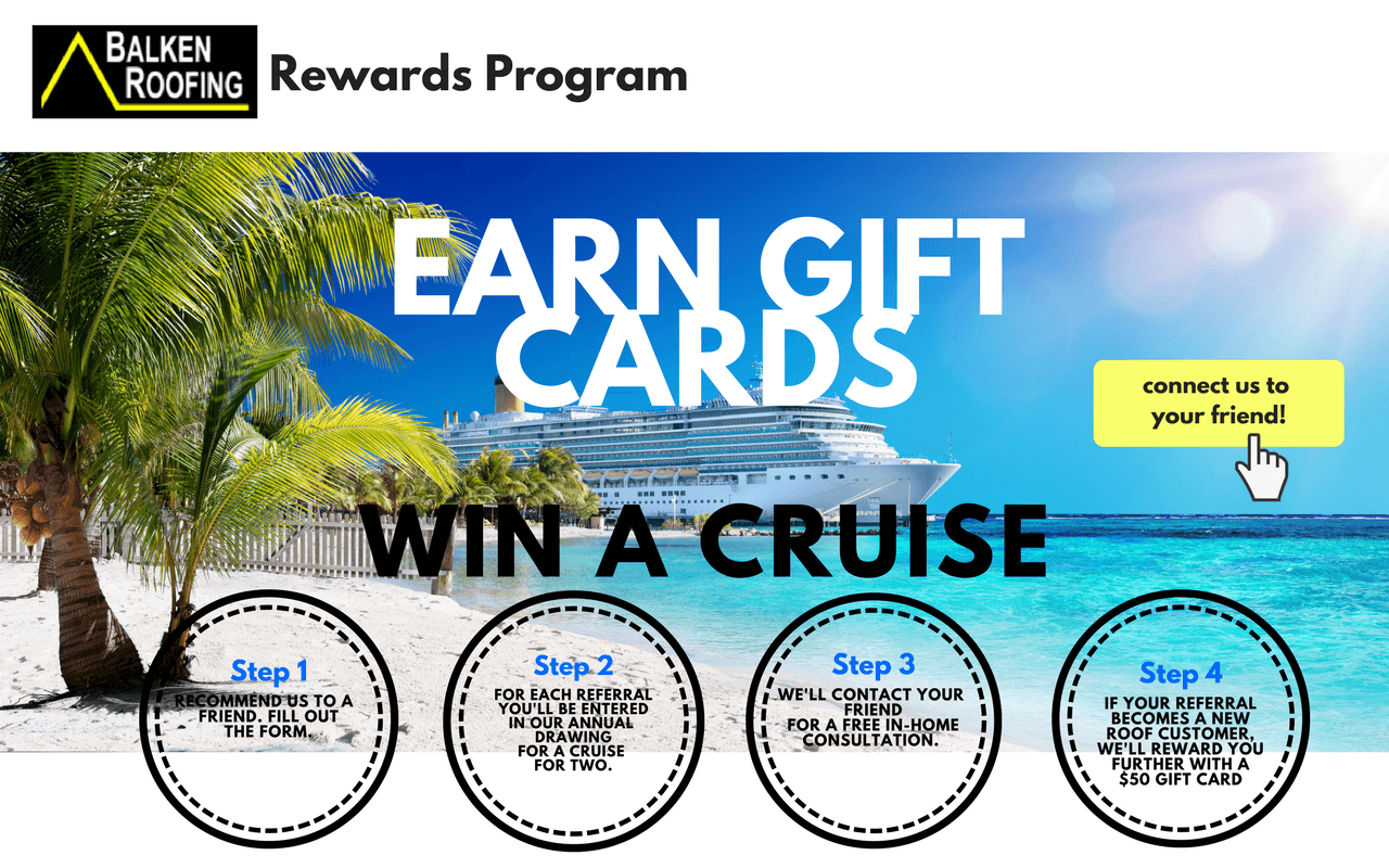 Balken Roofing Win a Cruise
