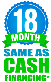18 Month Same As Cash Financing